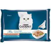 Gourmet Perle Gravy Delight-losos i tuna 12 x (4 x 85 g)