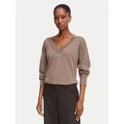 BOSS Pulover Freeslyn 50563400 Rjava Regular Fit