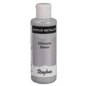 Rayher. Akrilna barva Ultimate Sheen, srebrna, kovinska, 80ml