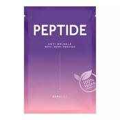 Barulab The Clean Vegan Peptide Mask - tkaninska maska proti staranju s peptidi 1 kos/23 g