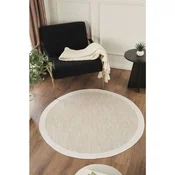 Conceptum Hypnose okrugli tepih Sisalux 3085, precnik 80 cm, bež
