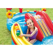 INTEX Deciji bazen rainbow ring play center (57453), 297 X 193 X 135 cm