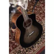 Washburn Vite S9v Gloss Charcoal Burst | Bella Tono Series Studio Electro Acoustic Guitar