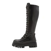 STEVE MADDEN Škornji z vezalkami Carina črna