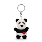Obesek za ključe Nici - panda s srčkom