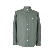 Carhartt WIP Srajca Madison svetlo zelena/bela