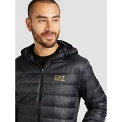 Emporio Armani EA7 CORE IDENTITY DOWN JACKET HD Črna