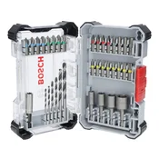 BOSCH 35dílná sada šroubovacích bitů Extra Hard a vrtáků do kovu HSS 2607017729