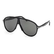 Tom Ford Naocare za sunce Vladimir 0FT1211 01N65, Crne