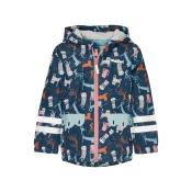 PLAYSHOES Funkcionalna jakna marine/svetlo modra/oranžna/bela