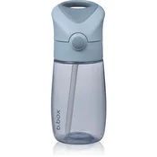 b.box steklenička Junior s slamico, 380 ml chill out