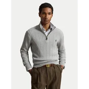 Polo Ralph Lauren Pulover 710B26776002 Svetlo siva Regular Fit