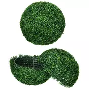 Homestar Set umetnih rastlin kroglasta bukova živa meja 50 cm zelena