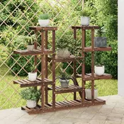 Stalak za cvijece 110 x 25 x 110,5 cm od masivne jelovine