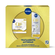 Womens Cosmetics Set Nivea Q10 ANTI-ARRUGAS Anti-ageing Q10 2 Pieces