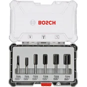 Bosch komplet premih rezkarjev 6 mm, 6-delni (2607017465)