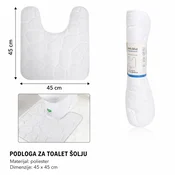 KMT Podloga za wc šolju, Bela