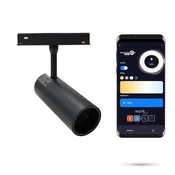 2,4 GHz LED reflektor za tirnice 12 W za magnetne tirnice SMART TRACK 48 VDC 3000–5000 K zatemnljiv
