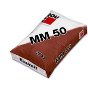 BAUMIT MAUERMOERTEL 50 (MM 50) - 25 KG (PRIPRAVLJENA MALTA ZA ZIDANJE) [48 VR/PAL]