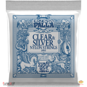 Ernie Ball 2403 Ernesto Palla Clear & Silver Nylon Classical