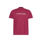 Calvin Klein Majica burgund / bela