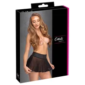 Cottelli Party Black Swaying Transparent Mini Skirt L Powernet 27707411041