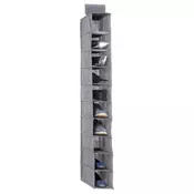 FIVE VISEĆI ORGANIZATOR ZA ODJEĆU, 15X30X120 CM, POLIPROPILEN/KARTON, SIVI