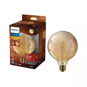 LED žarulja s prigušivanjem VINTAGE Philips G125 E27/7,3W/230V 2200K