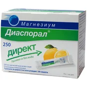 Magnezij Diasporal Direkt, 250 mg, 20 vrecica, Protina