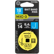 8ks - Gotova Crijeva Matrix MXC-3 18” Bait Band Rigs 0,18mm/Velicina 14