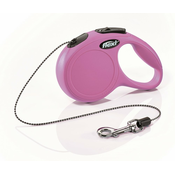 Flexi Povodac New Classic XS Cord 3m - Roze