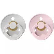 BIBS Colour Natural Rubber 1 duda Haze/Blossom 2 kos
