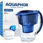 Aquaphor AQUAPHOR Amethyst vrč za filtriranje vode 2,8L s MAXFOR+ filterjem - kobaltno moder