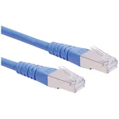ROLINE S/FTP (PiMF) Patch Cord Cat.6, blue 1.5m