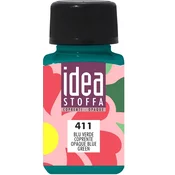 Maimeri Idea Stoffa Barva za tkanine Opaque Blue Green 60 ml 1 kos
