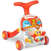 Ricokids Izobraževalna mizica 2v1 RK-810 bela in rdeča