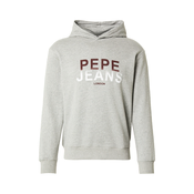 Pepe Jeans Majica svetlo siva/bordo/bela