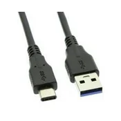 Kabl USB 3.0 A - USB tip C 3.1 M/M 1M crni