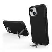 MaxMobile maskica za iPhone 16 Pro Max DROP-PROOF MAGSAFE KICKSTAND crna