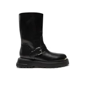 LOVE MOSCHINO Škornji JA24134G1LIA0000 Črna