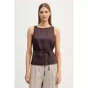 United Colors of Benetton bluza ženska lanena