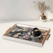 Aberto Design Poslužavnik TPB9873 50 x 29 x 3.5 cm, Šareni