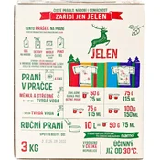 Jelen pralni prašek Color, 60 pranj, 3 kg