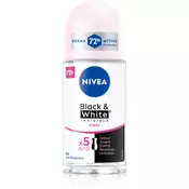Nivea Black & White Clear antiperspirant roll-on (Clear Anti-Yellow Staining Anti-perspirant 48h) 50 ml