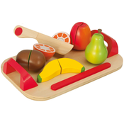 Drveni pladanj s vocem Chopping Board Fruits Eichhorn 12 dijelova od 24 mjes