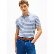 TOMMY HILFIGER Majica  dimno modra / bela