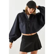 Bianco Lucci Womens Back Flap Hooded Raincoat MBMS001