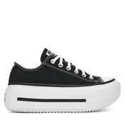 Sneakers Converse Chuck Taylor All Star Lift Double Stack Black/ White/ Black EUR 41