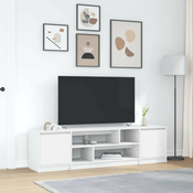 vidaXL TV omarica bela 188,5x41x50 cm inženirski les