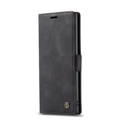 CaseMe Ovitek za Samsung Galaxy Note 10 Plus/5G, usnjena denarnica, črna
